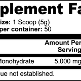 Creatine Monohydrate